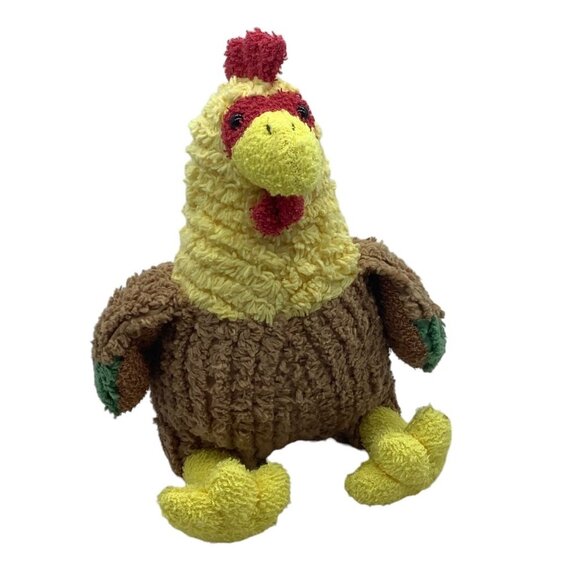 Vtg Brass Button Bears Old MacDonald's Talking Farmyard Friends Randy Rooster 9" - Picture 1 of 7